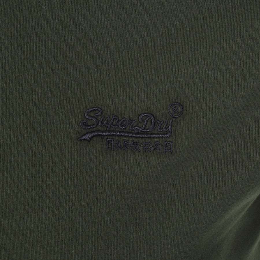 Alternative Image for ProductSuperdry Short Sleeved T Shirt Green3